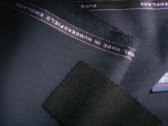 45% WOOL & 55% POLYESTER SUITING/JACKETING FABRIC MADE IN ENGLAND = 3.4 m.