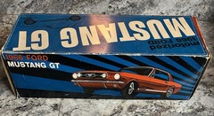 Vintage AMF Motorized Car, 1966 Ford Mustang Gt, Great Condition