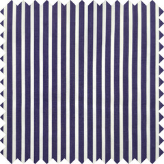 100% Cotton Fabric by Yard Navy Blue White Stripes Suit Shirt Tailoring Material