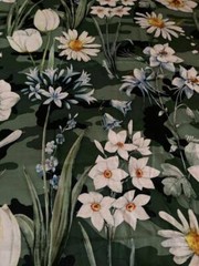 Authentic Monalisa Luxury dress fabric 162 x 148 cm. Made in Italy.