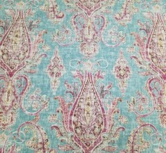 Fair Trade in Breeze BTY 54″ Wide P Kaufmann 55% Linen 45% Cotton Blue