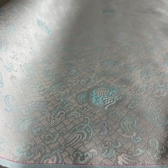 SILK MULTICOLOR FABRIC 6 Yards x 22 Inches Wide or 216 Inches x 22 Wide