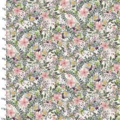 Touch of Spring Floral Cotton Fabric