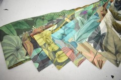 Chivasso Sweet Destiny CH3244 Fabric Swatch Book EcoProtect 100% PES Botanical