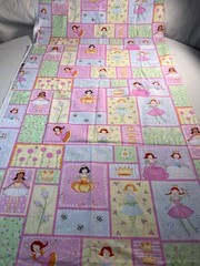 Fabric – OOP Pretty Princess Ballerinas Patchwork Hi-Fashion Cotton BTY x 44” W