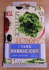 David Textiles Vegetable Garden Fabric – 1 Yard Cut (36″x44″) 100% Cotton