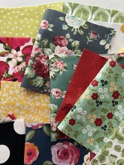 Slow Stitch 100% Cotton fabric for Junk Journals Crafting Quilting Sewing #SA9