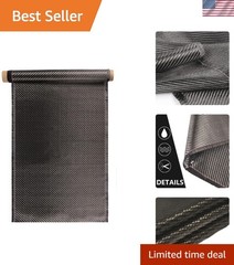 Durable Carbon Fiber Sheet Roll 6.5ft x 12″ – Corrosion Resistant Material