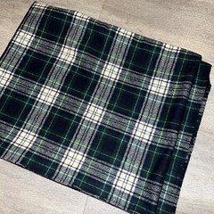 Vintage 1981 Pendelton 100% Virgin Wool Plaid Fabric. 74×61