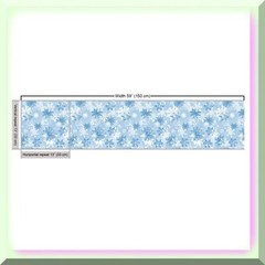 Winter Wonderland Waterproof Fabric 72×58 inches