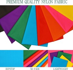 40D Lightweight and Waterproof Nylon – Perfect for Kites & Crafts, 8Pcs