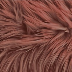 FabricLA Shaggy Faux Fake Fur Fluffy Fabric by the yard | Artificial Art & Craft