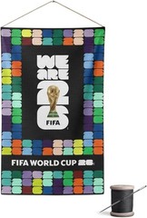Fifa World Cup Fabric Wall Hanging Kit Sewing Craft Project Includes Panel