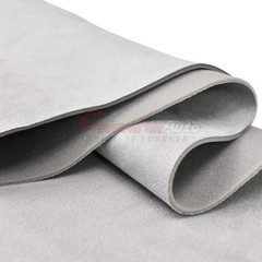 Gray Suede Headliner Fabric Foam Backed for Car Roof Liner Upholstery 108″x60″