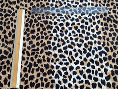 NEW ANIMAL PRINT JAGUAR CHEETAH DRAPERY FURNITURE UPHOLSTERY FABRIC 71″ L 59″ W