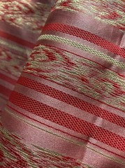 60% Silk 40%Cotton Brocade Jacquard Fabric Fall Winter Holiday Deco sold By Yard