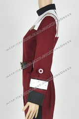 Trainees Costume for Star Trek The Wrath Of Khan Cosplay Jumpsuit Red Uniform