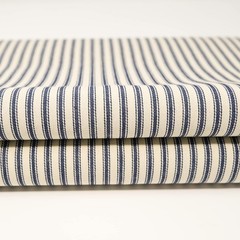 ROC-lon® 100% Cotton 44/45″ Wide Woven Ticking Fabric for Sewing Quilt Craf