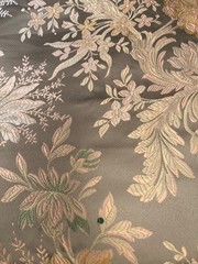10 Floral silk fabric samples elegant designs High quality