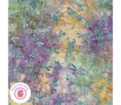 Kaufman SUNRISE VISTA Artisan Batiks 19664 208 Purple LUNN STUDIOS Quilt Fabric