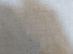 TAN ECRU Cotton Homespun? 56″ X 1 & 7/8 YARDS