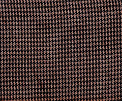2 1/2 yards x 62″ Fine Houndstooth Weave Light Brown & Navy Trouser Weight Wool?