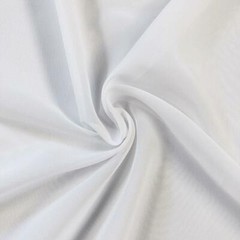 Solid Chiffon Fabric Polyester Dress Sheer 58” Wide by The Yard White Dress