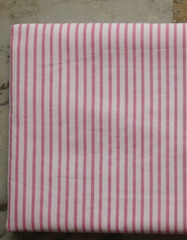 NO TARRIF CHARGES 100%✅KK9 White & Pink Hand Block 2.5 Yard Fabric 100%Cotton