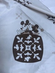 Vintage Mickey Mouse And Friends, New, Silky Material, 1 1/2 Yards By 36”
