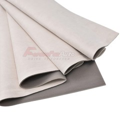 Beige Suede Headliner Fabric Foam Backed for Car Roof Liner Upholstery 108″x60″