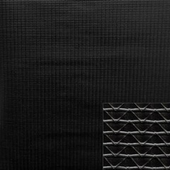 Boat Marine Auto RV Seat Vinyl | Geometric Black Ranger Boats (YD)