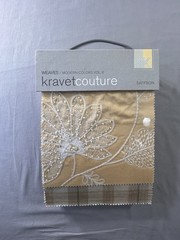 Kravet Couture fabric sample “Weaves / Modern Colors Vol. II” Saffron colorway