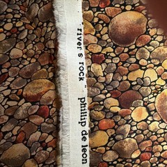 Alexander Henry Fabric Rivers Rock 1996 Half Yard Fall Autumn Cotton