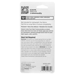 Fabric Fusion Insta-Fuse Permanent Fabric Glue Thermo-Activated Instant Dry Time
