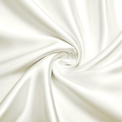 Charmeuse Satin Fabric by The Yard, 60 Inch Wide Ivory White Satin Fabric Shi…