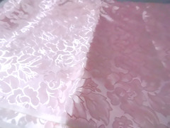 New Fabric- Pink Acetate Shiny Fabric Material 7 Yds 45″ W