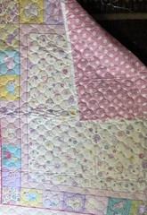VIP Pastel Baby Theme Pre Quilted Panel Quilt or Wall Hanging Nursery