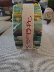 Quilting Fabric. Flour Garden Small Jelly Roll . Strip 1.5 Inches. Blue Florals