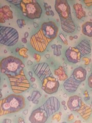 Fabric Baby And Things Fleece Material 60 L X 35 1/2 W Multicolor