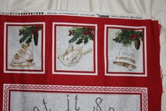 WINTER LODGE LET IT SNOW PANEL FROM STUDIO E – 100% COTTON FABRIC