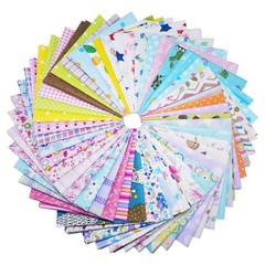 Quilting Fabric Misscrafts 200Pcs 6 X 6 15X15Cm Cotton Craft Fabric Bundle