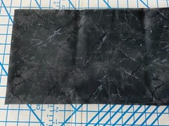 SPECIALTY FABRIC: 1-2/3 yds x 36″ wide of “VOLCANIC LIGHTNING” on Bk. Taffeta