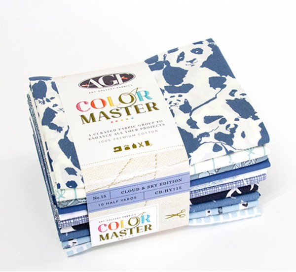 Cloud & Sky Color Master Half Yard Bundle by Art Gallery