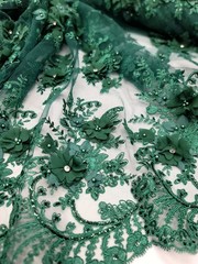 “Black Brocade Fabric with Textured Jacquard and Shimmer – Sold by the Yard”