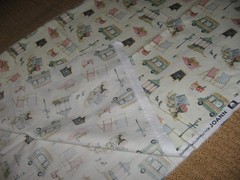 Joann Cotton Fabric Summer Picnic Ice Cream 1.5+ yds Quilt Crafts Quality CLEAN