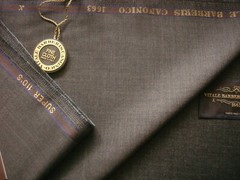 SUPER 110’S WOOL SUITING FABRIC MADE IN ITALY BY: Vitale Barberis Canonico 3.4 m