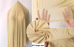 58” Wide By Yard Kint Stretch Nylon Spandex Mesh Fabric Tulle Underwear Lining