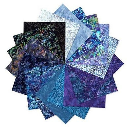 Spring 25 Batiks By Hoffman – Dandelion Fat Quarter Bundle #SP25BFQ-705