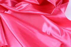 Pink Bridal Satin Fabric by the Yard, Silky Satin for Dresses and Decor