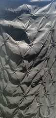 TAFFETA Fabric Satin Black Sewing Material Huge LOT